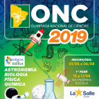 Estudantes Dorenses participarão da ONC 2019