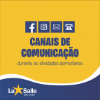 Canais de Comunicação com as famílias