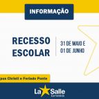 Recesso Escolar em razão de Corpus Christi