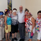 Grupo de convivência festejou carnaval