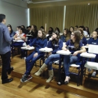 Palestra sobre Cyberbullying.