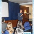 Carmo recebe visita do ex-medalhista olímpico Paulão