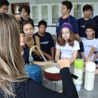 7º Ano do EF produz iogurte natural em Laboratório
