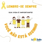 Setembro Amarelo - Valorização da Vida