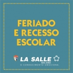 12 e 13 de outubro: Feriado e Recesso Escolar