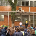 Lassalinho visita o La Salle Dores