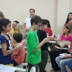 Primeira Eucaristia - Preparação de pais e alunos