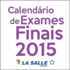 Calendário de Exames Finais