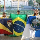 Cerimônia do Hino de Tiradentes e São Jorge