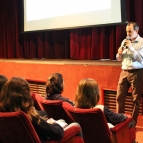 Palestra sobre São João Batista de La Salle