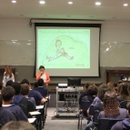 Palestra sobre DSTs para alunos do EM