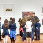 Saída de estudos à Fundação Iberê Camargo com a 153