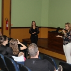 Famílias participaram da Escola de Pais