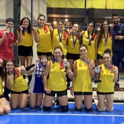  Time feminino de vôlei conquista o 2º lugar 