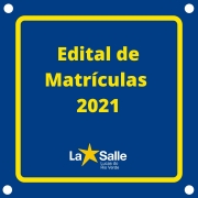 Edital de Matriculas 2021