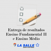 Datas dos resultados e provas - EF anos finais e EM