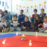 Pequenos Lassalistas celebram a Páscoa