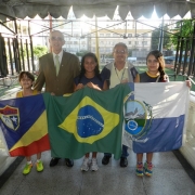 Cerimônia do Hino em homenagem ao Dia do Trabalho