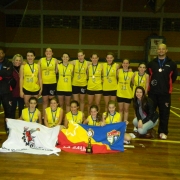 Basquete Feminino é campão invicto no Quadrangular.