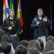 Paulão e Gustavo Endres no La Salle Carazinho