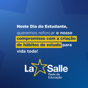 Feliz dia do Estudante!