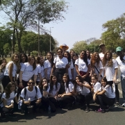 Lassalistas participaram da Caminhada da Paz