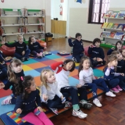 Pré II participa de contação de histórias