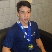 Aluno do EM é ouro no judô