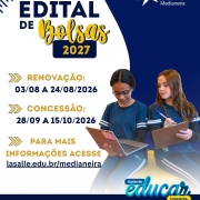 Prazo para renovação de bolsas é prorrogado