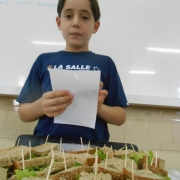 Estudantes do 3º ano têm lanche Saudável.