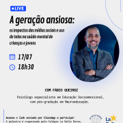 La Salle Dores promove palestra sobre telas