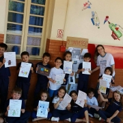 Turma 111 estuda sobre o Universo