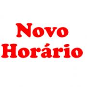 Novo horário