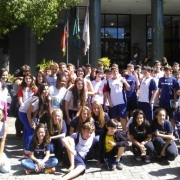 Saída de campo integra Ciências e Ed. Física