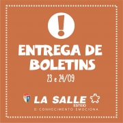 Entrega de Boletins – 2º Trimestre