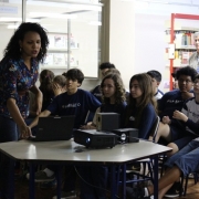 Lassalleoteca promove um treinamento para usuários