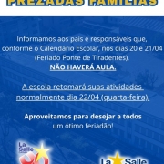 FERIADO - TIRADENTES