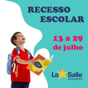 Recesso Escolar - Julho/2022