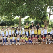 Dia de visita do Projeto Mãos Unidas