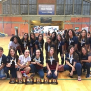 Alunos Atletas na Premiação do JEDES 2018