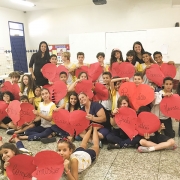 Projeto Amizade e Respeito com as turmas do 4º ano