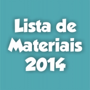 Lista de Materiais Escolares para 2014