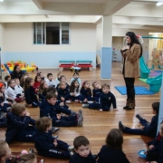Alunos recebem visita de candidata à Soberana