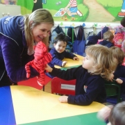 Pré-Creche inicia aulas de Inglês e Psicomotricidade