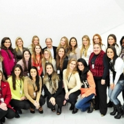 Candidata à Soberana, Karina Furlin visita Criúva