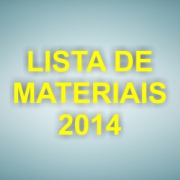 Lista de materiais 2014