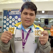 Atleta de Judô conquista medalha de ouro