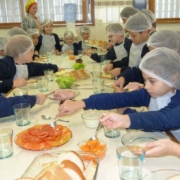 Turma 11C prepara lanche saudável