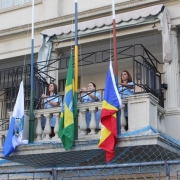 Cerimônia do Hino pelo Dia do Educador