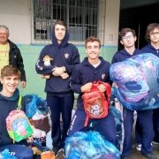 Entrega das doações para a 4ª Edição do Bazar do Bem